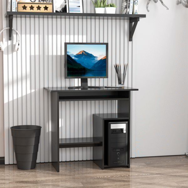 Computer Desk, 73.5H cm-Black - Image 2