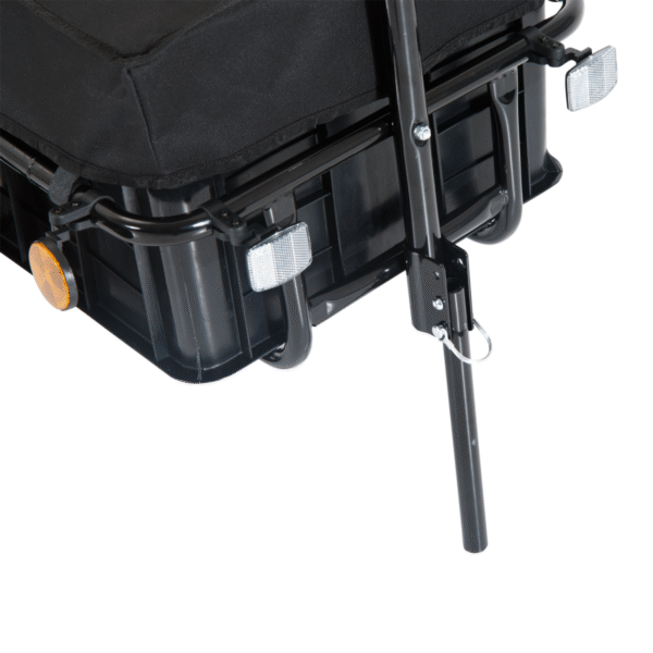 Bike Trailer Stroller Cargo Trailer Black - Image 7