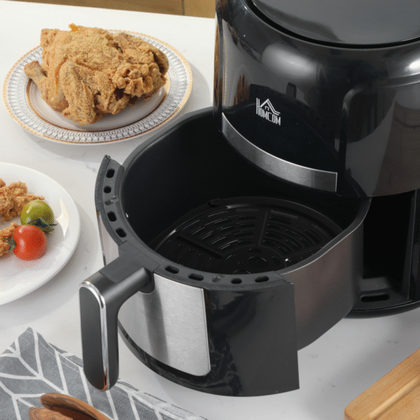 Air Fryer 1300W 4L with Rapid Air Circulation Timer and Nonstick Basket - Image 7