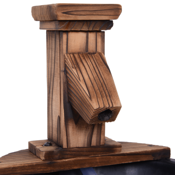 Wood Barrel Pump Patio Water Fountain Water Feature Electric Garden - Image 7