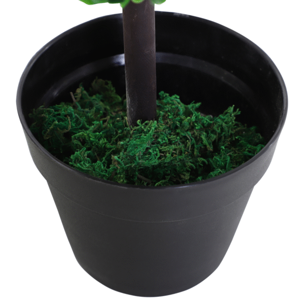 PE Set of 2 Artificial Boxwood Three Balls Topiary Plant Tree's Green - Image 8