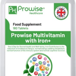 Multivits and Iron+ 180 Tablets by Prowise Healthcare