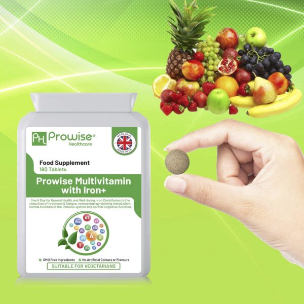 Multivits and Iron+ 180 Tablets by Prowise Healthcare - Image 5