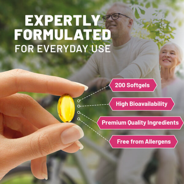 Premium Odourless Garlic Capsules - High Strength 45,000mg - 200 Softgels by Prowise - Image 4