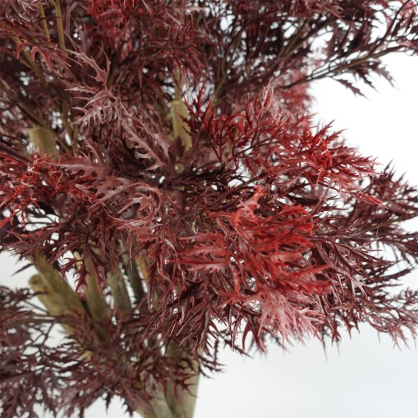 120cm Red Aralia Tree Artificial UV Resistant Outdoor - Image 3