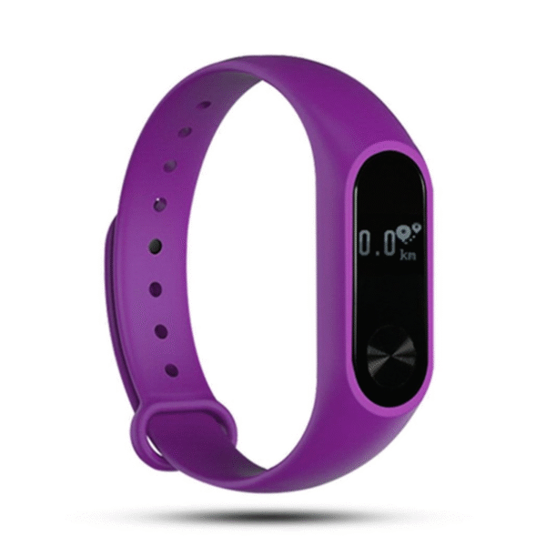 Aquarius AQ112 Fitness Tracker With Heart Rate Monitor, Purple - Image 4