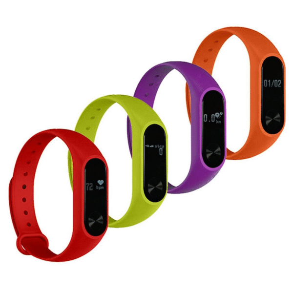 Aquarius AQ112 Fitness Tracker With Heart Rate Monitor, Red - Image 2