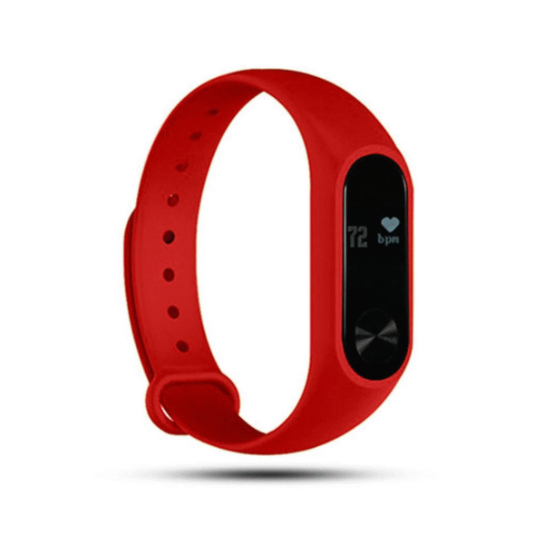 Aquarius AQ112 Fitness Tracker With Heart Rate Monitor, Red - Image 8