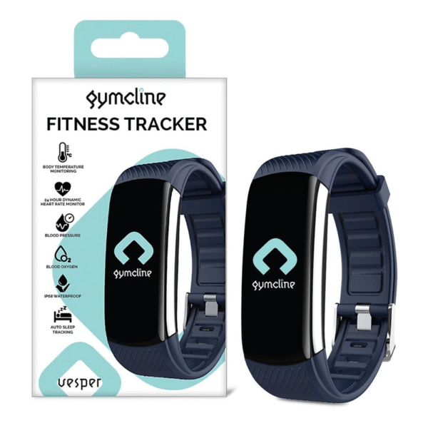 Gymcline Vesper Fitness Tracker with Body Temperature Monitoring, Navy - Image 2