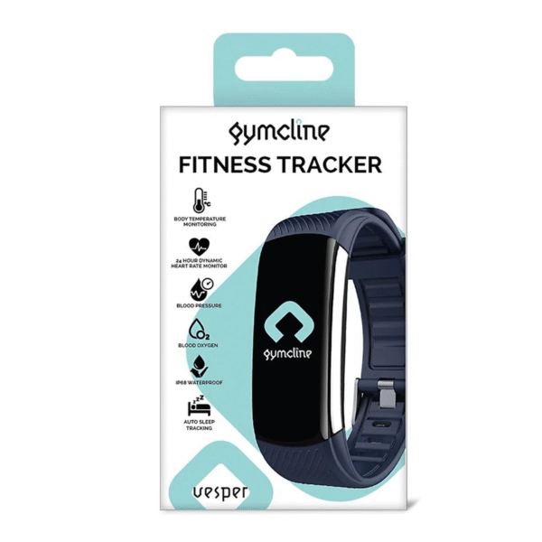 Gymcline Vesper Fitness Tracker with Body Temperature Monitoring, Navy - Image 6
