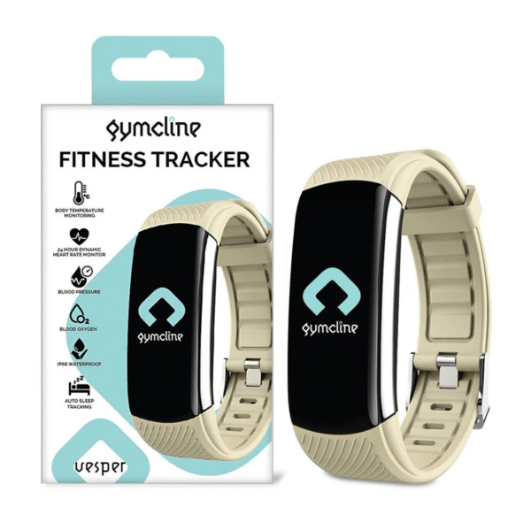 Gymcline Vesper Fitness Tracker with Body Temperature Monitoring, Cream - Image 6
