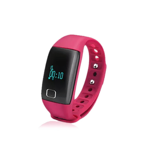 BaS-TeK T1 Waterproof Fitness Tracker with HRM - Pink - Image 5