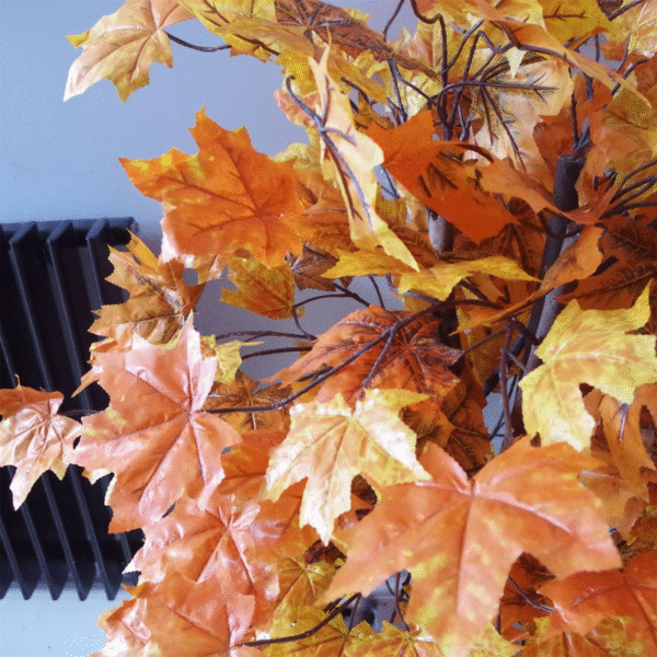 125cm Orange Maple Acer Extra Large Artificial Tree - Image 2
