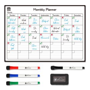Vinsani Monthly Planner 4 Markers & Eraser 0000145