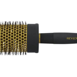 Revlon Ionic Ceramic Striking Volume Large Round Barrel Blow Dry Hair Brush Nano Anti Bacterial Technology