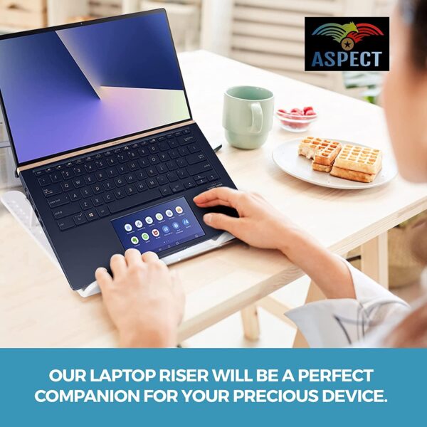Aspect 8 Angles Adjustable Foldable Laptop Holder Suitable for All Laptops - Image 6