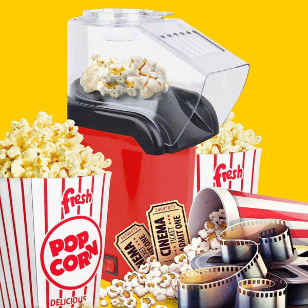 Domestic King 1200W Popcorn Maker- DK18049 - Image 5