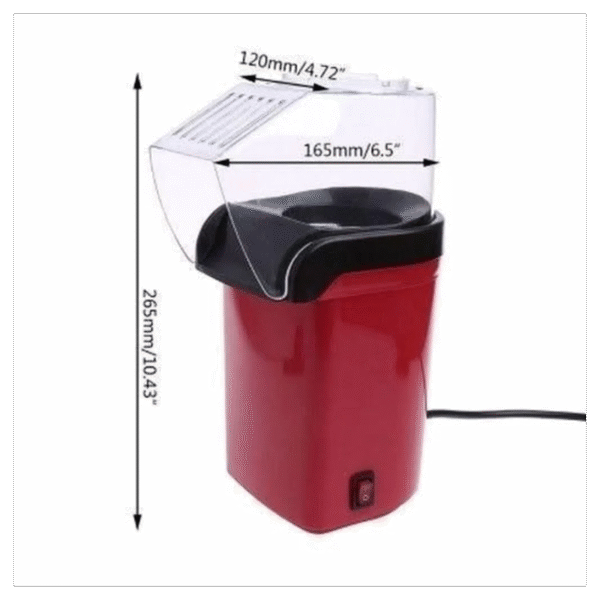 Domestic King 1200W Popcorn Maker- DK18049 - Image 6