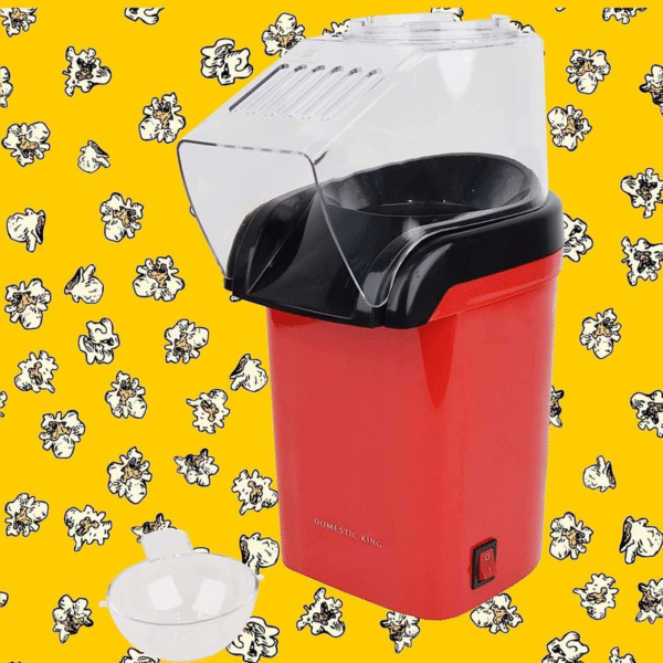 Domestic King 1200W Popcorn Maker- DK18049 - Image 7