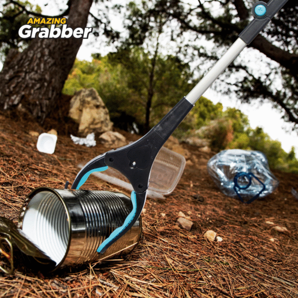 Lightweight Folding Long Reach Picker Grabber Grabbing Tool with LED Light - Image 5