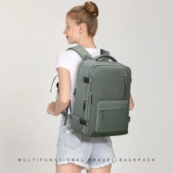 Men's Business Backpack Travel Cabin Airplane Men Work Backpack 40x30x20 Anti Theft Backpack 15.6inch Laptop Bag for Men Women - Image 2
