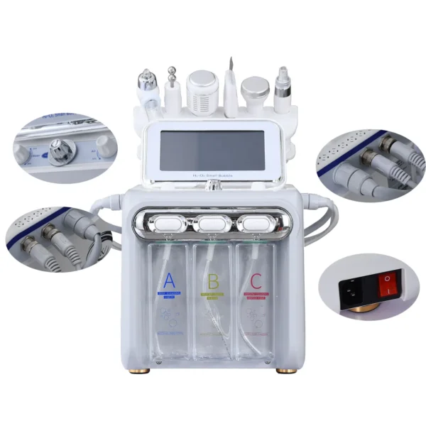 Professional Dermabrasion Machine Skincare Face Care Hydro Facial Cleaning Hydra Beauty Small Bubble Machine - Image 4