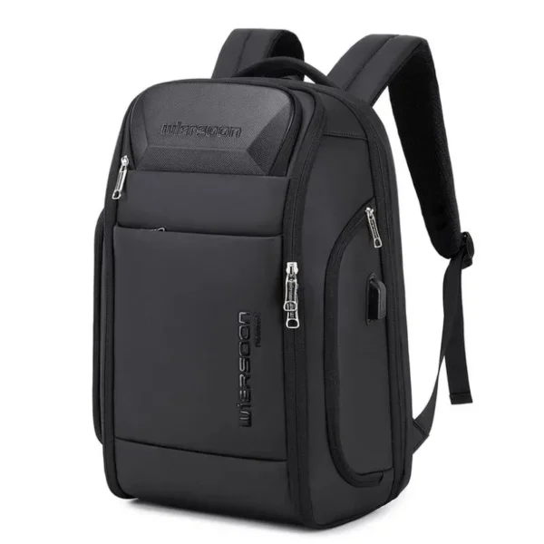Multi functional Business Bag Waterproof Lockable Anti-theft Breathable Backpack USB Charging Large Capacity Travel Bag - Image 3