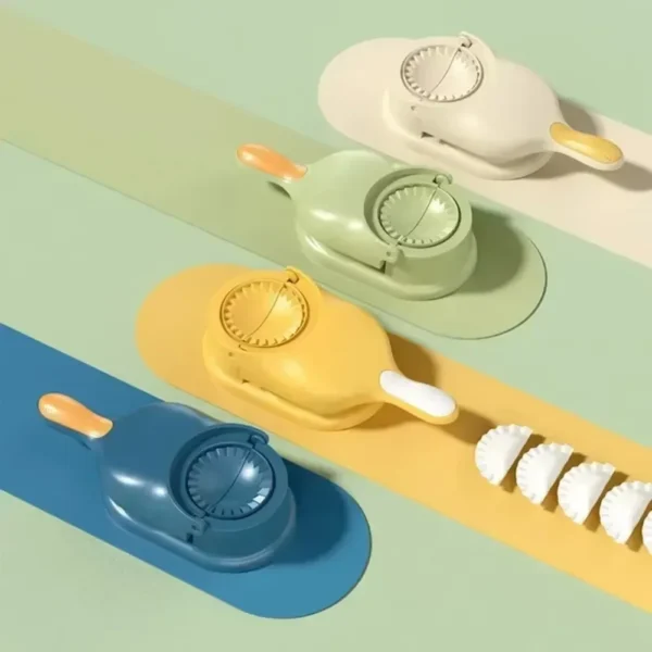 2 in1 Dumpling Maker DIY Kit Wrapper Presser Dough Pressing Ideal for Home Cooking Dough Skin Molder Machine Kitchen Gadget - Image 6