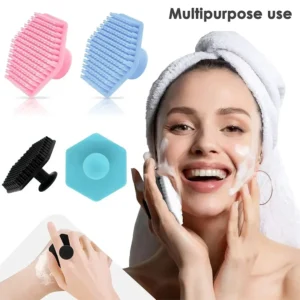 Silicone Face Cleansing Brush Washing Pad Exfoliating Blackhead Remover Facial Deep Cleansing Face Brushes Baby Bath Massager