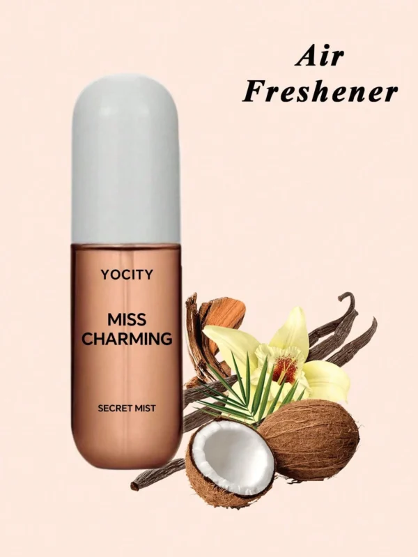 50ml Air Freshener Coconut Vanilla Natural Lasting Fragrance Aromatherapy for Wardrobe Car Household Air Fresher Birthday Gift