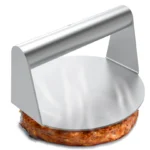 Stainless Steel Smash Burger Press Hamburger Patties Meat Masher Circular Meat Press Mold for Deli Meats Kitchen Accessories