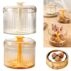 Translucent Manual Meatball Maker Round Fish Beaf Rice Ball Making Device Kitchen Extruded Meatball Making Tool Kitchen Gadgets