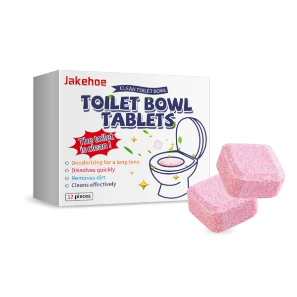 Effervescent Toilet Tablets, Air Freshener, Seat Cleaner, Odor Eliminator - Image 3