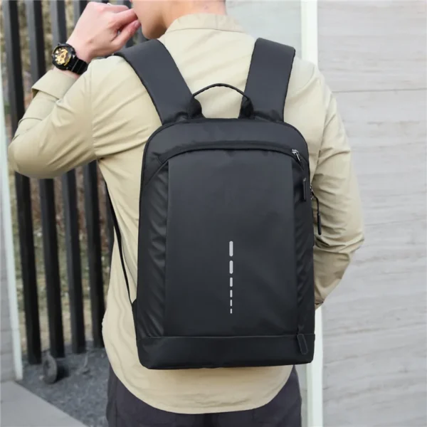 Men's Waterproof Backpack Ultra Lightweight Back Bag for Men Backpack Book Bag Men's Stylish Backpack 15.6" Notebook Backpack - Image 5