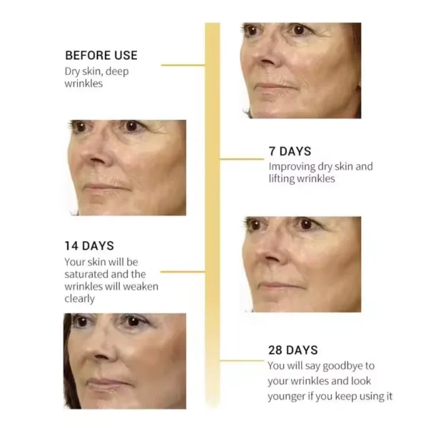 Retinol Remove Wrinkle Face Serum Lift Firming Anti Aging Fade Fine Lines Whitening Brightening Moisturizer Skin Care Cosmetics - Image 5