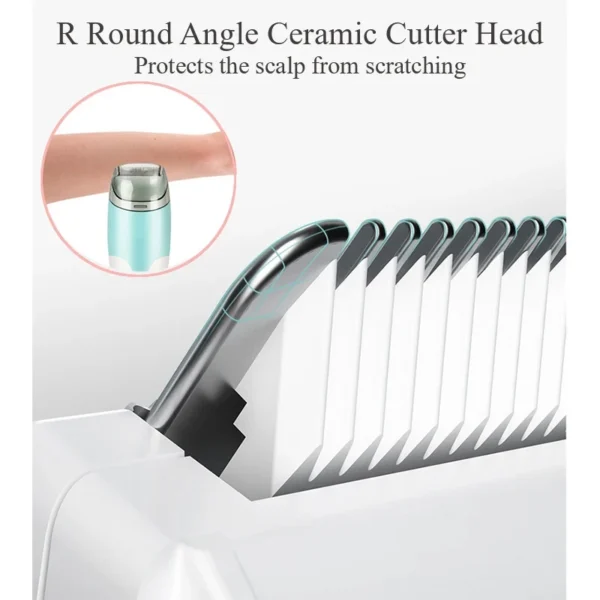 Automatic Gather Hair Trimmer Baby Adult Mute Waterproof Kids Hair Clipper Sleep Haircut Home-Use No Oil - Image 4