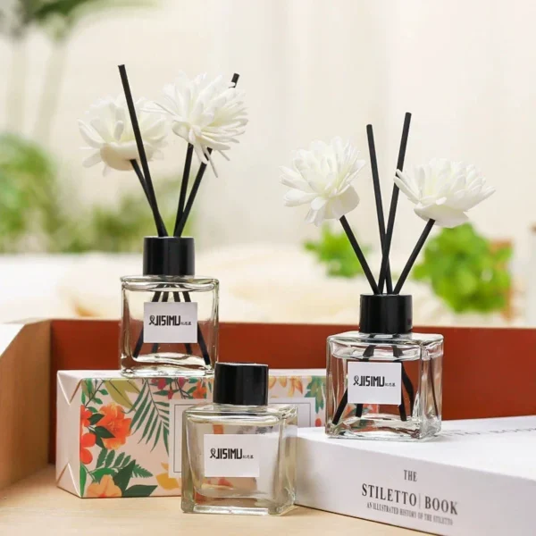 50ML Reed Diffuser Oil, Flameless Fragrance, Air Freshener, Aromatherapy, Car Scent, Office Decor - Image 6