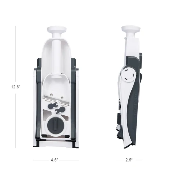 Vegetable Cutter, Food Chopper, Dicer Fruit, French Fry, SS #420 ABS AS,Mandoline Slicer, Kitchen Accessories,Home Gadgets, JS01 - Image 2