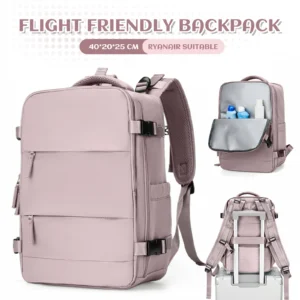 Men Portable Laptop Hand Luggage Backpack Waterproof Carry on Backpack Travel Cabin Airplane 40x20x25 Women Anti-Theft Backpack