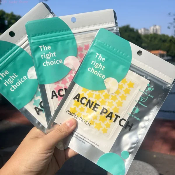Acne Patch Colorful Star Makeup Concealer Paste Water Colloid Skin Care Purulent Acne Pimple Patch Skin Scraping Beauty-health - Image 5