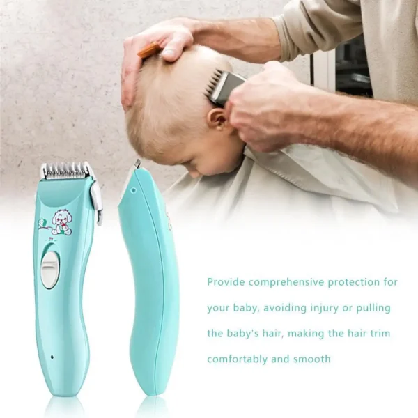 Silent Baby Hair Clipper Children Hair Clippers Electric Quiet Trimmer Kids Cutting Machine Infant Women Pet Hair Shaver - Image 4