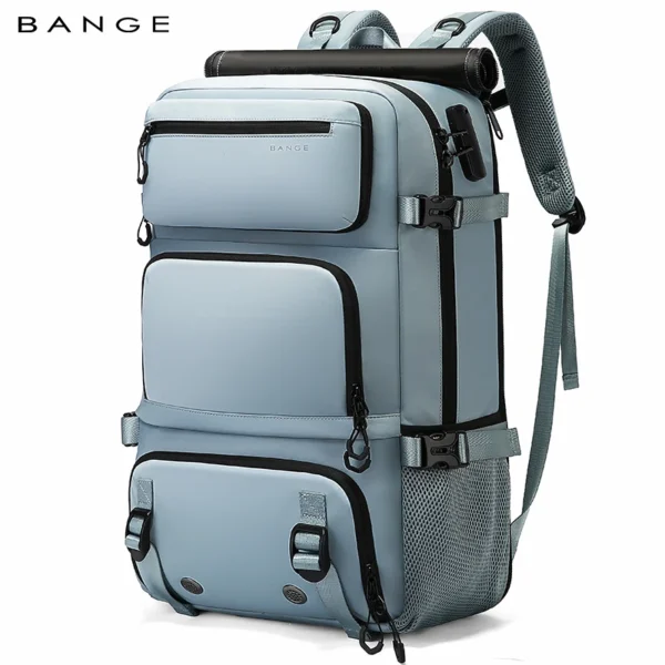 BANGE 30L Anti Theft Waterproof Hiking Camping Backpack Removable Trekking Bag Rucksack Big Capacity Travel Outdoor Sports Bags