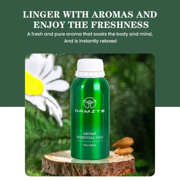 two pieces 500ML wooden type essential oils home Fragrance diffuser Room fragrance Air freshener Second fluid perfume device - Image 3