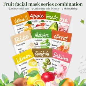 Fruit-flavored Mask, Hydrating, Moisturizing and Nourishing Skin Care Protein,gently Brightening The Complexion,plant-based Mask