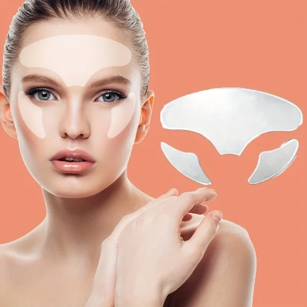 Silicone Face Anti-wrinkle Stickers Reusable Eye Forehead Neck Chest Pad Patch Wrinkle Removal Lifting Anti-aging Skin Care Tool - Image 2