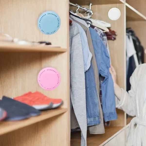 20/1Pcs Toilet Solid Air Freshener Aromatherapy Fragrance Lasting for Wardrobe Car Household Round Air Fresher Bathroom Supplies - Image 3