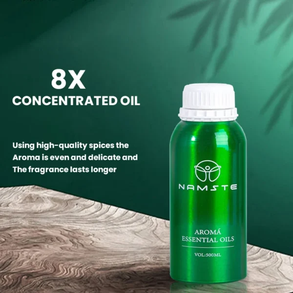 two pieces 500ML wooden type essential oils home Fragrance diffuser Room fragrance Air freshener Second fluid perfume device - Image 2