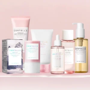 Skin1004 Centella Pink Salt Fresh Toner Ampoule Serum Pore Care Cleanser Light Gel Cream Facial Originales Skincare Products Set