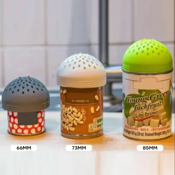New Multifunctional Micro Can Colander Silicone Portable Mini Can Filter Cover Strainer Food Draining Colander Kitchen Gadgets - Image 5