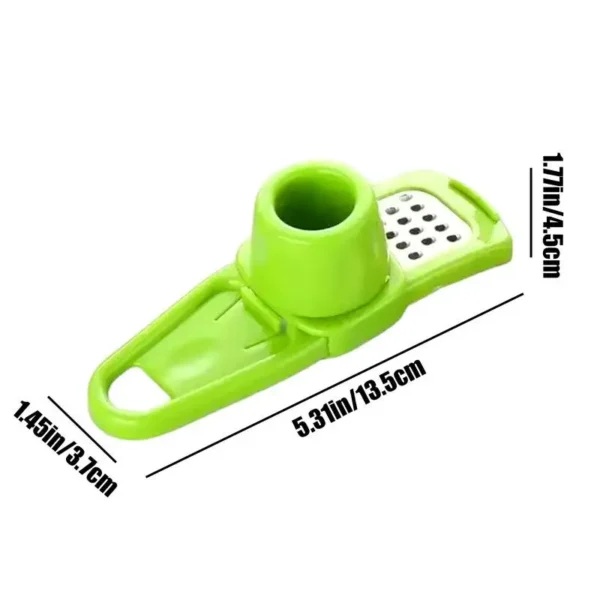 1Pcs Garlic Crusher Press Multi-Functional Manual Ginger Garlic Grinding Grater Cutter Garlic Peeler Kitchen Tools - Image 6